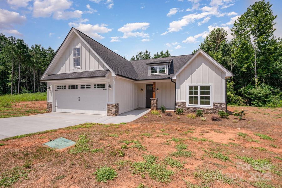 Front exterior of a new home in , Salisbury, NC, highlighting curb appeal (Image 2).