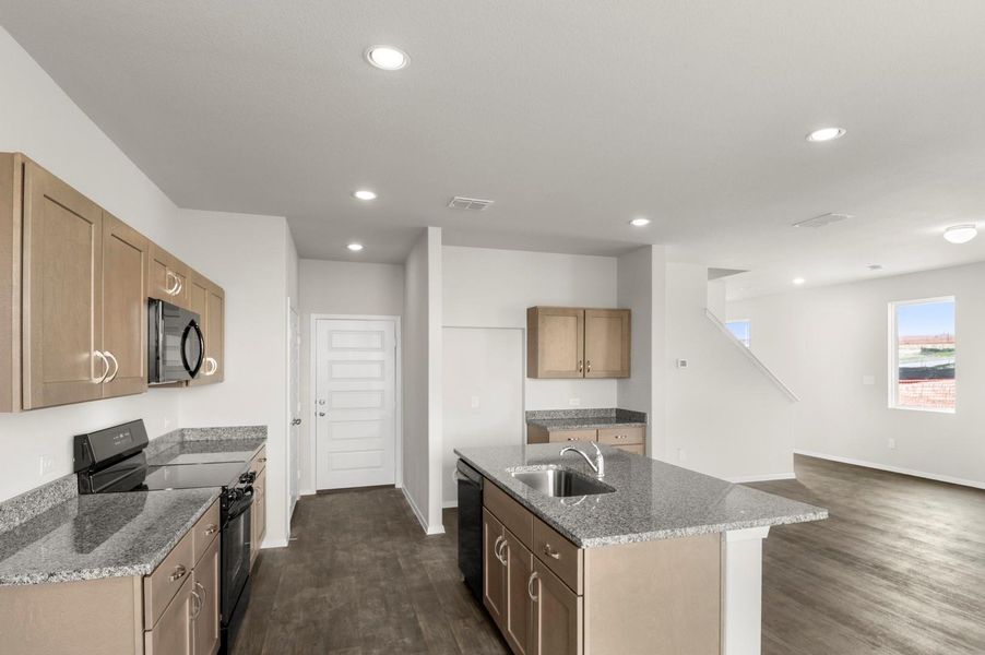 Furnished interior view inside a new home in Edgebrooke, Pflugerville (Image 9). Furnished interior view inside a new home in Edgebrooke, Pflugerville (Image 9).