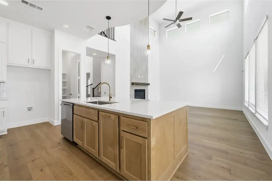 Furnished interior view inside a new home in Green Meadows, Celina (Image 11).