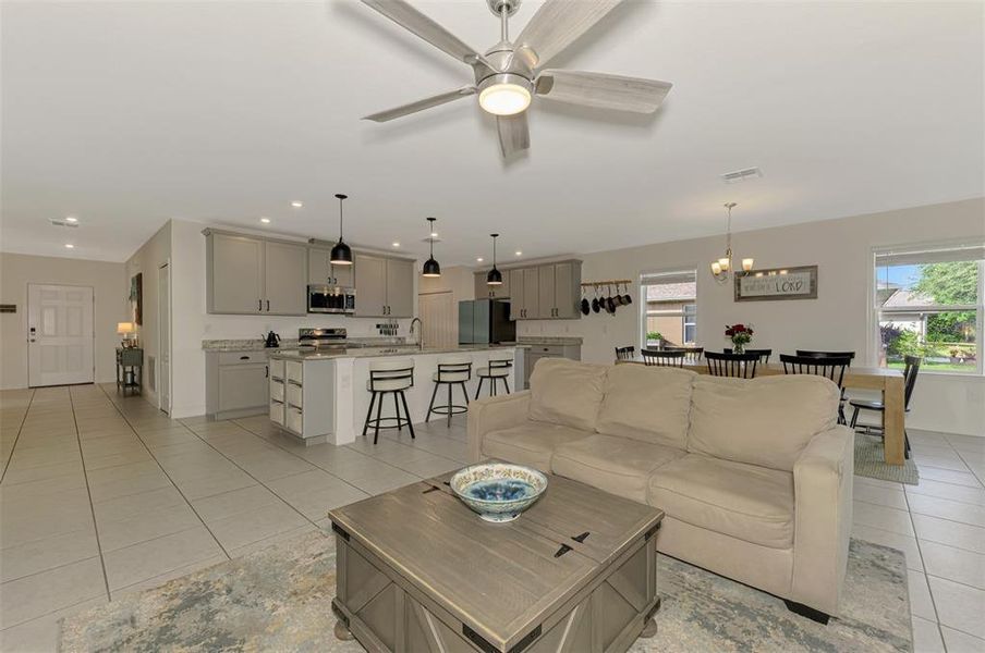 Furnished interior view inside a new home in , Punta Gorda (Image 28).