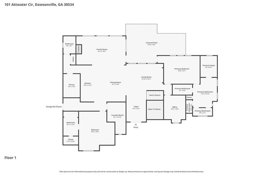 2D floor plan layout of this home in , Dawsonville, GA (Image 6). 2D floor plan layout of this home in , Dawsonville, GA (Image 6).
