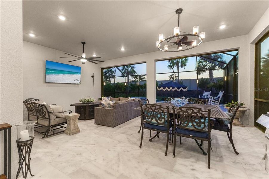 Furnished interior view inside a new home in Esplanade at Azario Lakewood Ranch, Bradenton (Image 39).