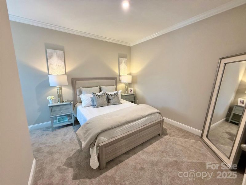 Furnished interior view inside a new home in The Townes at Wade Ardrey, Charlotte (Image 14).