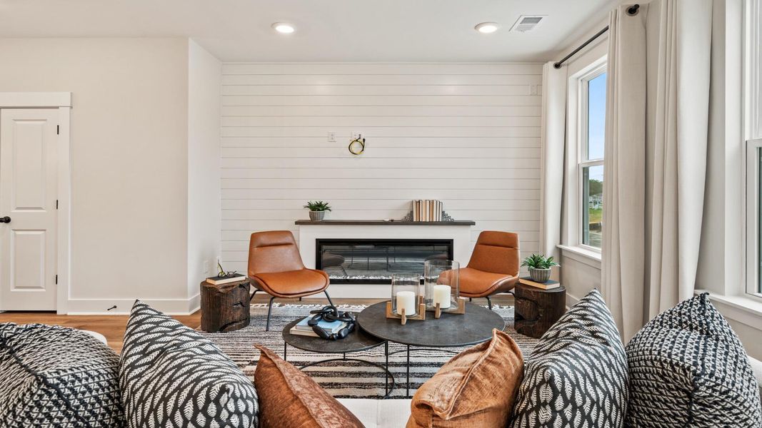 Furnished interior view inside a new home in , North Charleston (Image 5). Furnished interior view inside a new home in , North Charleston (Image 5).