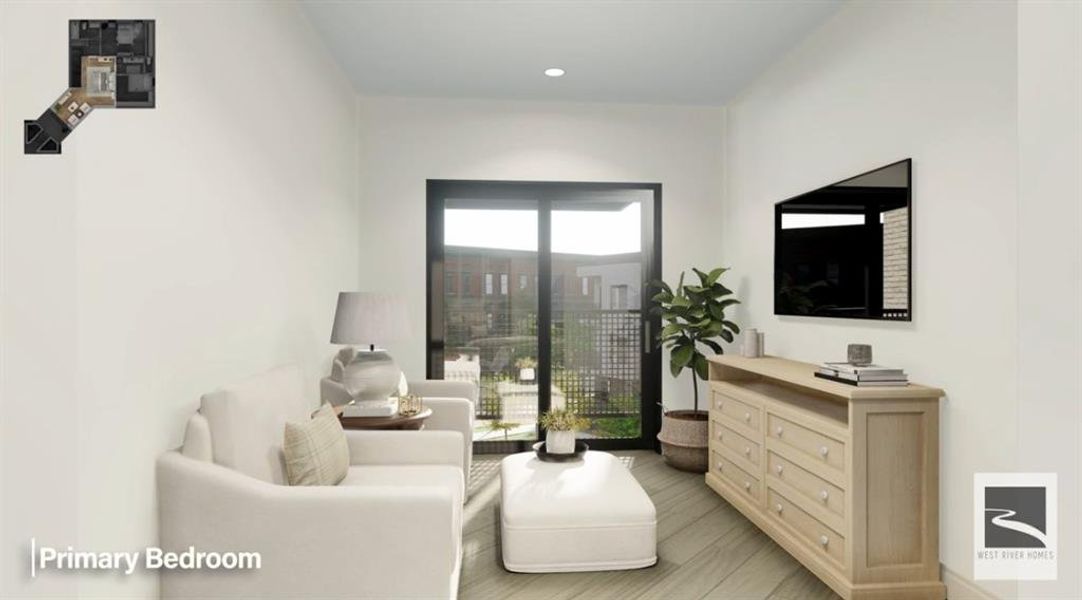 Furnished interior view inside a new home in Azalea Park, Fort Worth (Image 7).