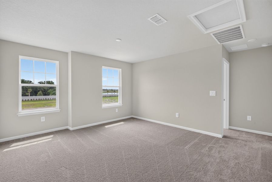 Spacious, unfurnished interior of a new home in Crosswind Ranch, Parrish (Image 13). Spacious, unfurnished interior of a new home in Crosswind Ranch, Parrish (Image 13).