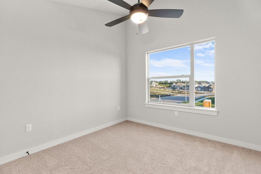 Spacious, unfurnished interior of a new home in Whisper Valley, Manor (Image 21). Spacious, unfurnished interior of a new home in Whisper Valley, Manor (Image 21).