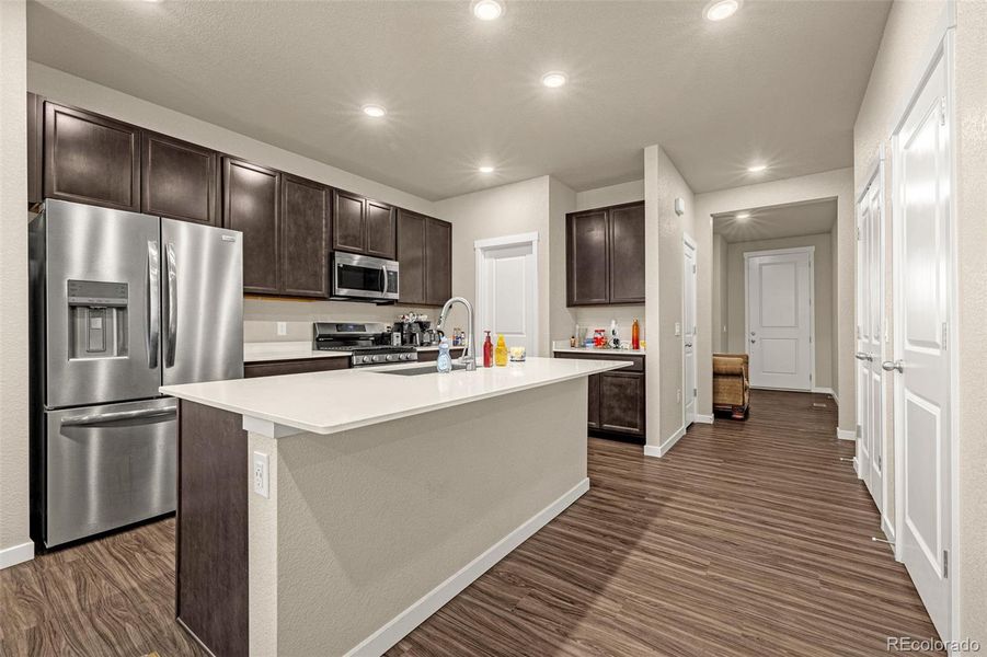 Furnished interior view inside a new home in , Colorado Springs (Image 26).
