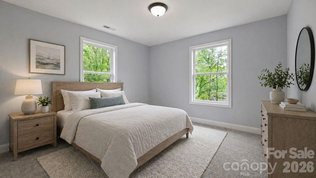 Furnished interior view inside a new home in , Maggie Valley (Image 16).