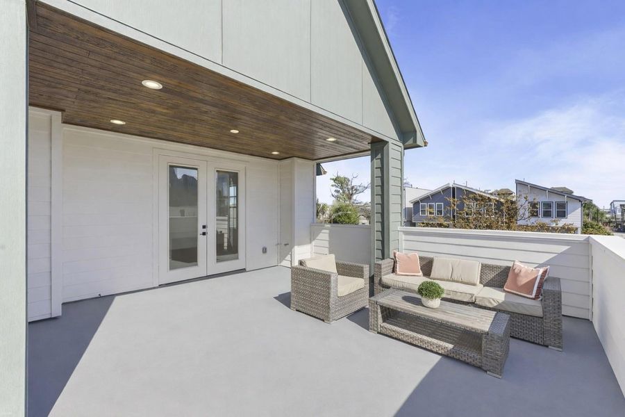 Rooftop terrace second view