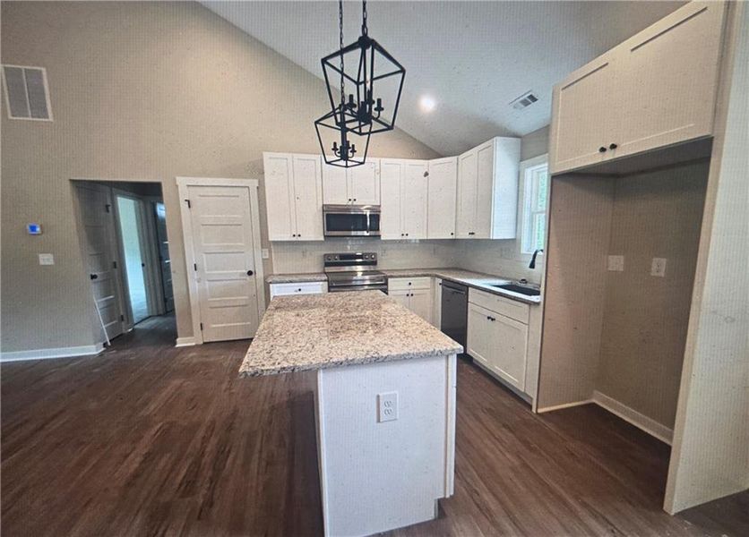 Furnished interior view inside a new home in , Rockmart (Image 3).