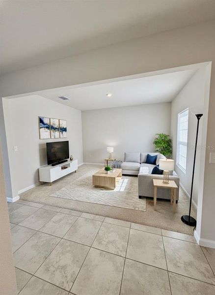 Furnished interior view inside a new home in , Haines City (Image 9).