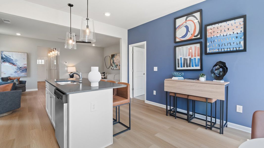 Furnished interior view inside a new home in Chapel Hill, Newnan (Image 14).