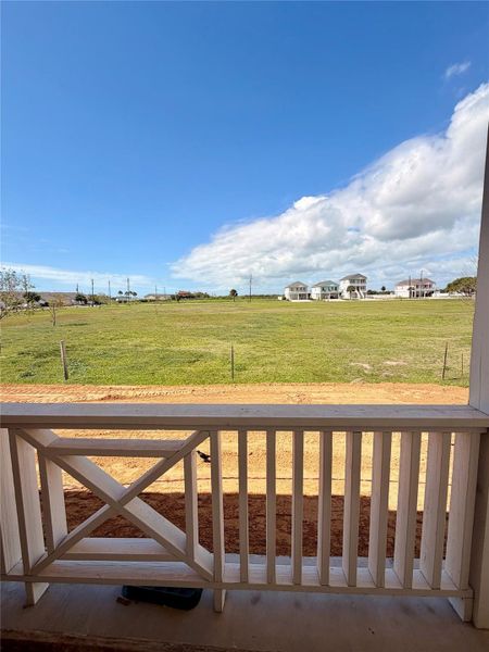 Exterior details and patio area of a home in , Galveston (Image 3).