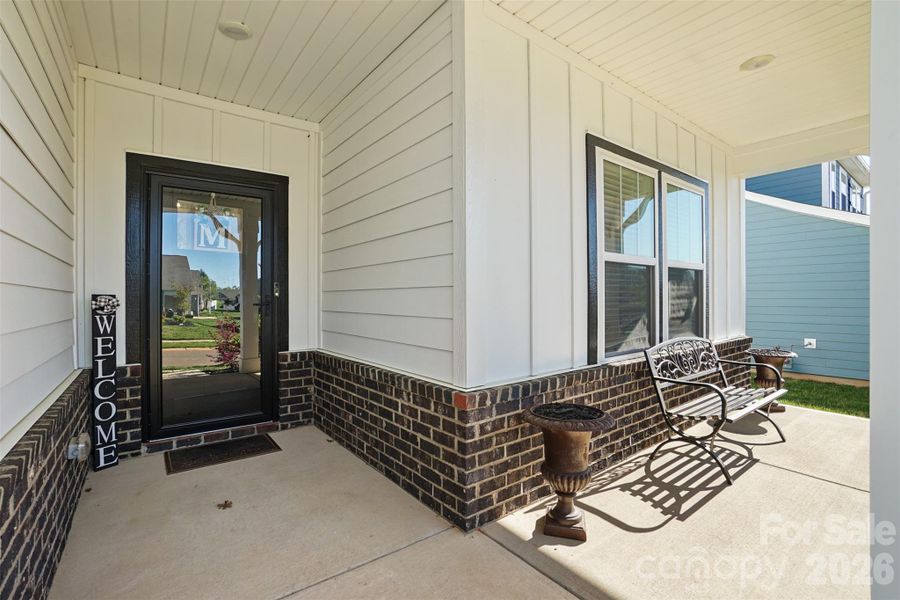 Exterior details and patio area of a home in Edgewater Lakeview On Your Lot, Lancaster (Image 26). Exterior details and patio area of a home in Edgewater Lakeview On Your Lot, Lancaster (Image 26).
