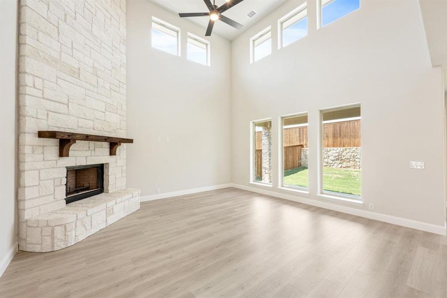 Spacious, unfurnished interior of a new home in Mockingbird Hills 60-65, Joshua (Image 19).