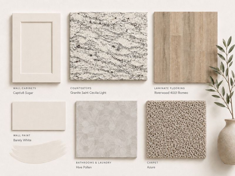 Sample of building materials used in homes in Salem Landing, Rockvale (Image 12). Sample of building materials used in homes in Salem Landing, Rockvale (Image 12).