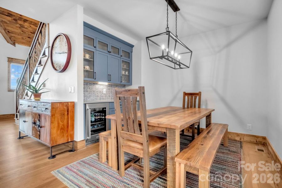 Furnished interior view inside a new home in , Banner Elk (Image 11).