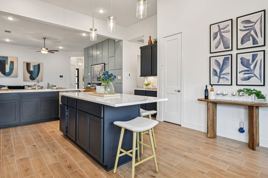 Furnished interior view inside a new home in Wildrye, Waller (Image 9).