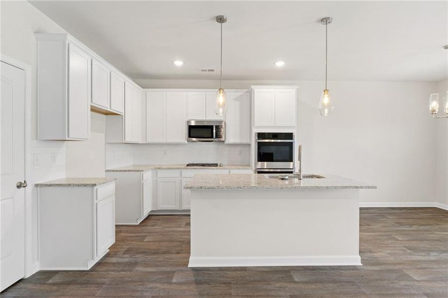 Furnished interior view inside a new home in Conner Springs, Social Circle (Image 4).