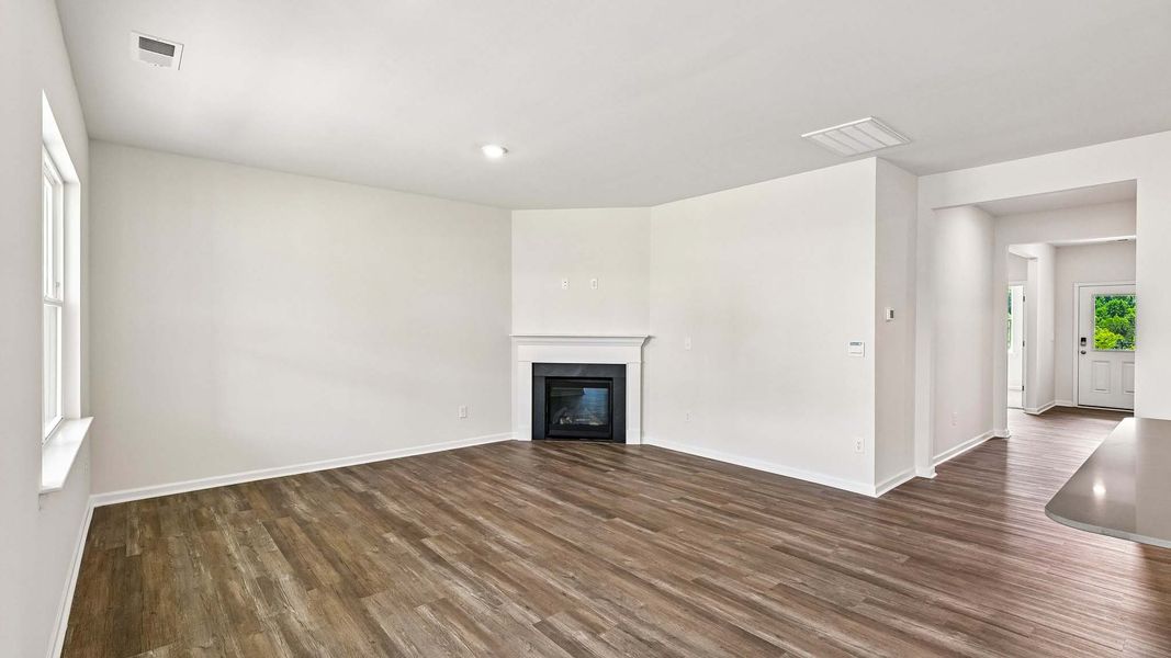 Spacious, unfurnished interior of a new home in Cline Village, Conover (Image 14). Spacious, unfurnished interior of a new home in Cline Village, Conover (Image 14).