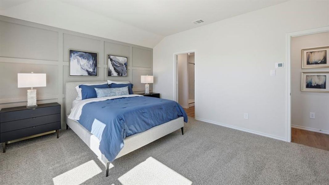 Furnished interior view inside a new home in Chalk Hill, Celina (Image 7).