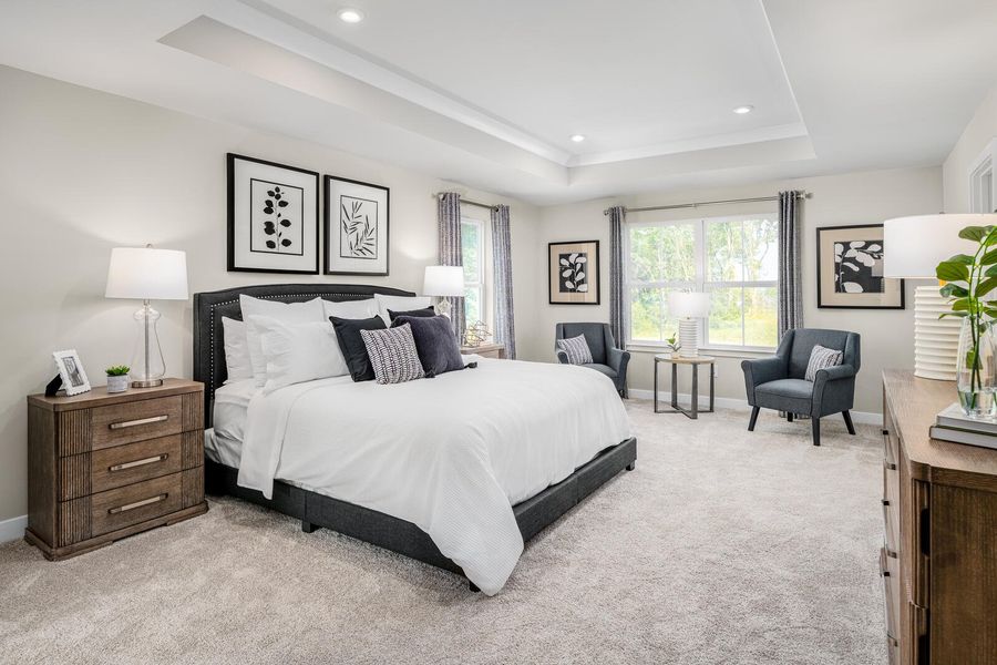 Furnished interior view inside a new home in Cainhoy Preserve, Huger (Image 9).