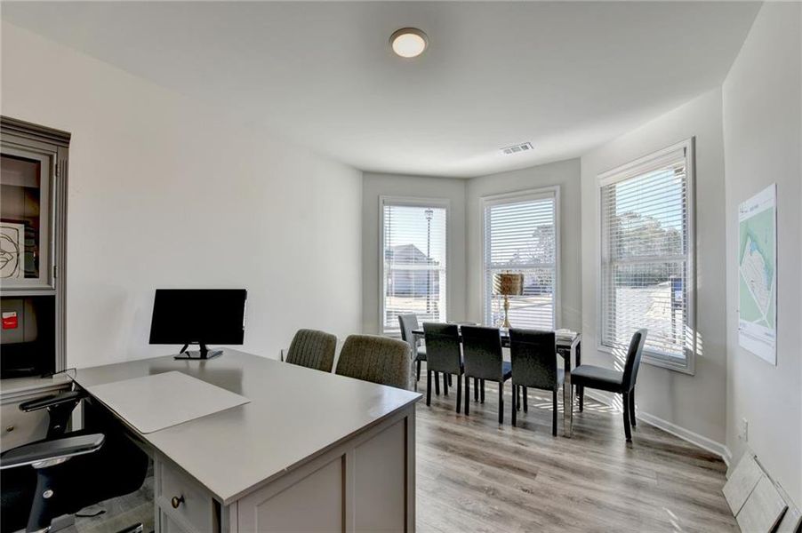Furnished interior view inside a new home in , Auburn (Image 32).
