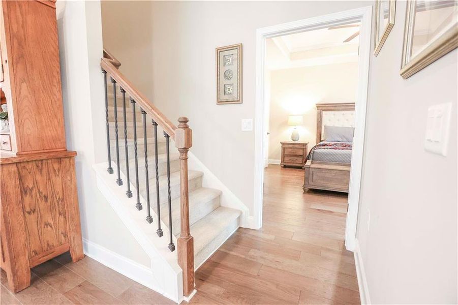 Furnished interior view inside a new home in , Cumming (Image 13). Furnished interior view inside a new home in , Cumming (Image 13).