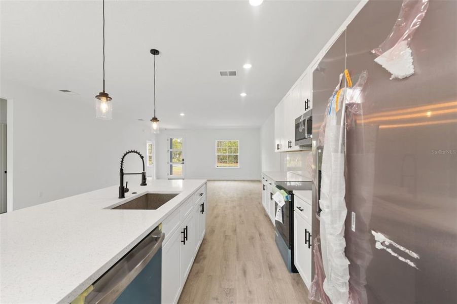 Furnished interior view inside a new home in , Ocala (Image 9).