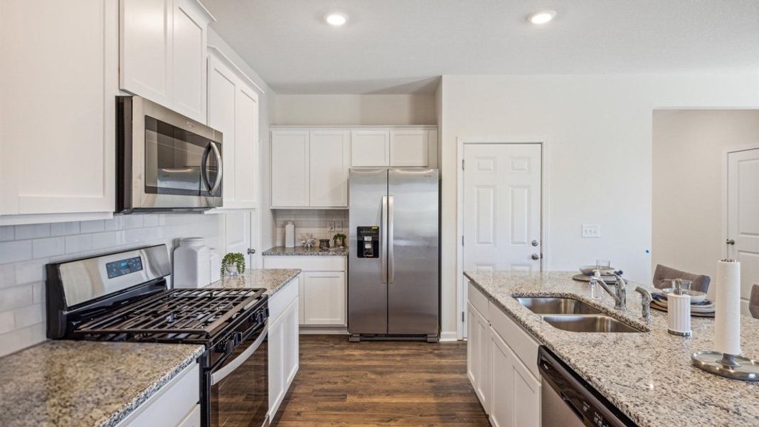 Furnished interior view inside a new home in Keebler Meadows, Johnson City (Image 5).