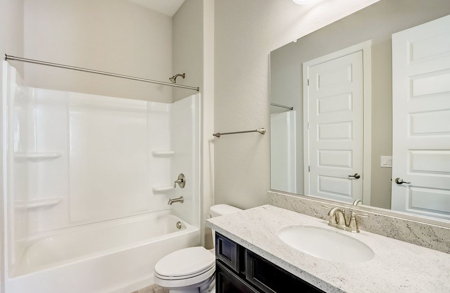 Representative furnished interior of a home built from the Hacienda Series - Topaz by Brightland Homes in Canyon Views - Hacienda, Litchfield Park (Image 5).