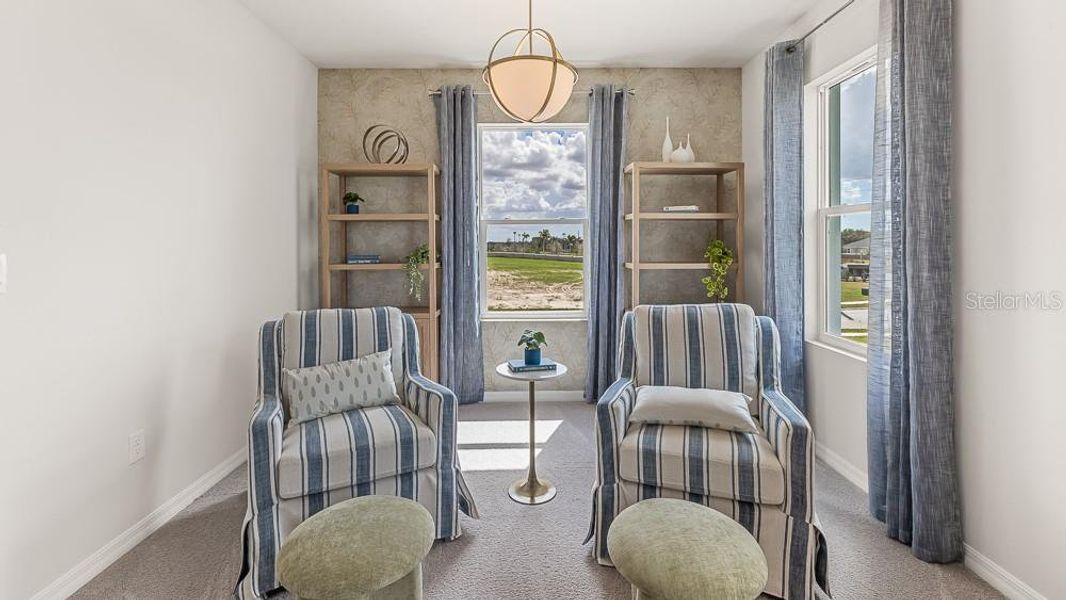 Furnished interior view inside a new home in Star Farms at Lakewood Ranch, Lakewood Ranch (Image 11).