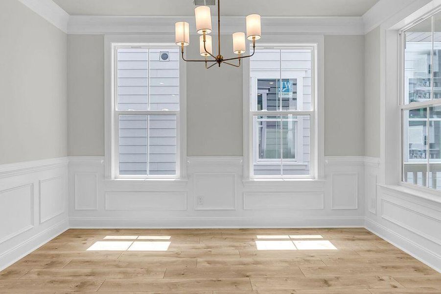 Spacious, unfurnished interior of a new home in Heron Preserve, Hanahan (Image 37).