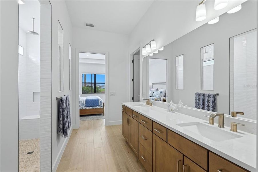 Furnished interior view inside a new home in Del Webb Catalina, Lakewood Ranch (Image 31).