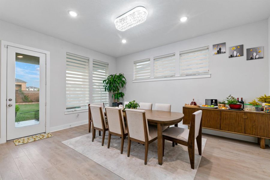 Furnished interior view inside a new home in Trillium 60′, Richmond (Image 21).