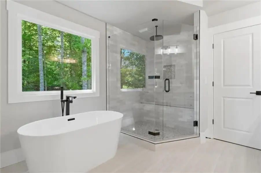 Furnished interior view inside a new home in , Canton (Image 52).