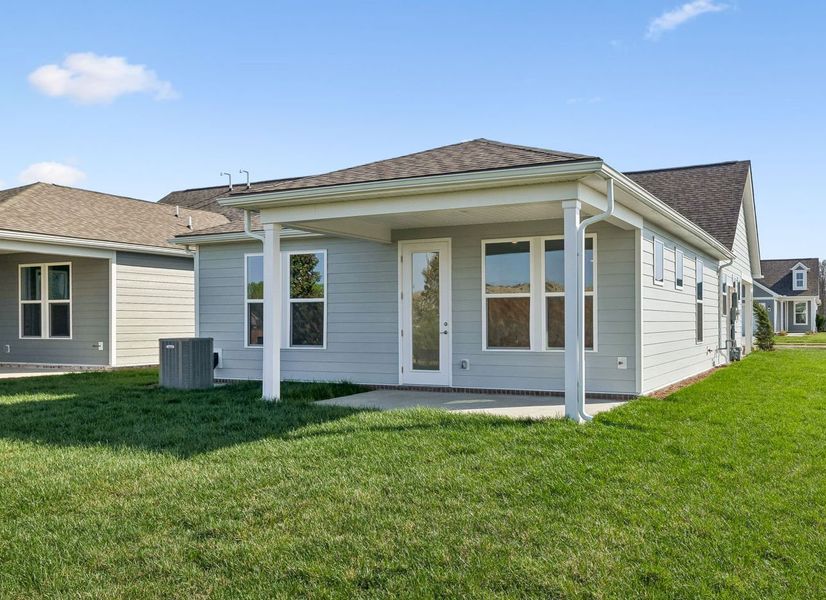 Exterior details and patio area of a home in Del Webb Barton Village, Lebanon (Image 31).