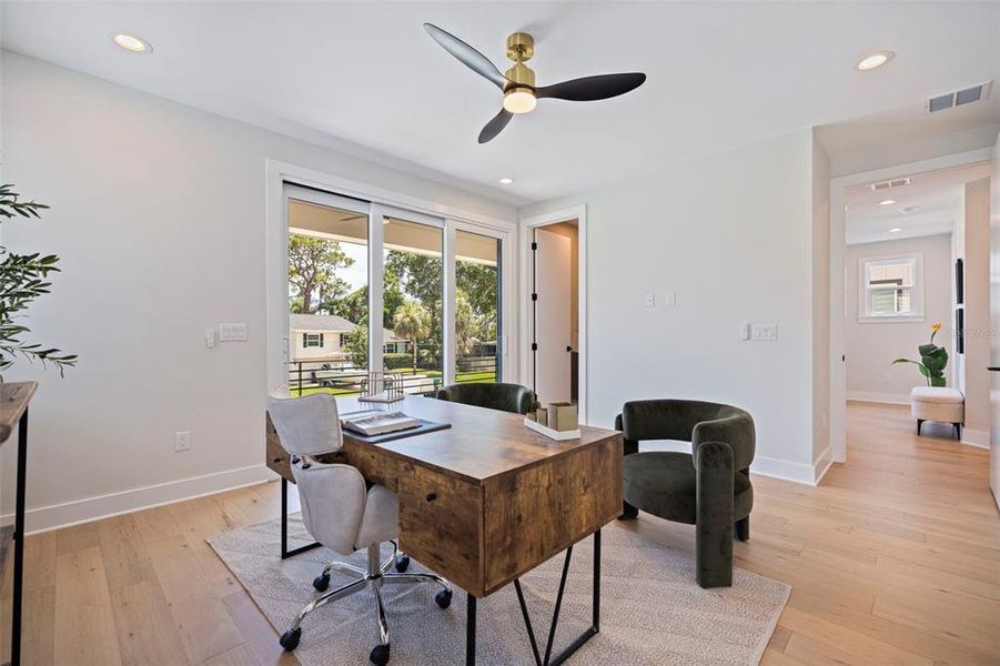 Furnished interior view inside a new home in , St. Petersburg (Image 18).