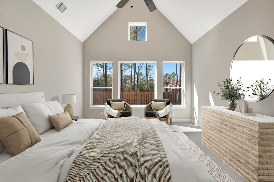 Imagine your furniture in this space! Sitting area space as well!