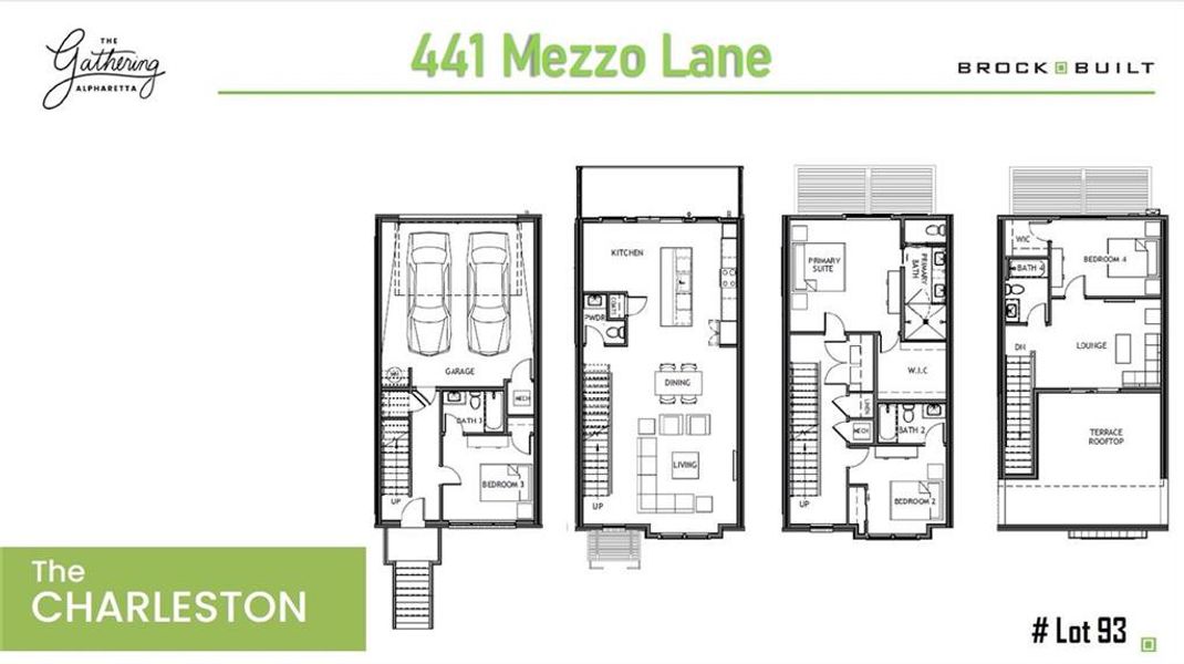 2D floor plan layout of this home in , Alpharetta, GA (Image 4).