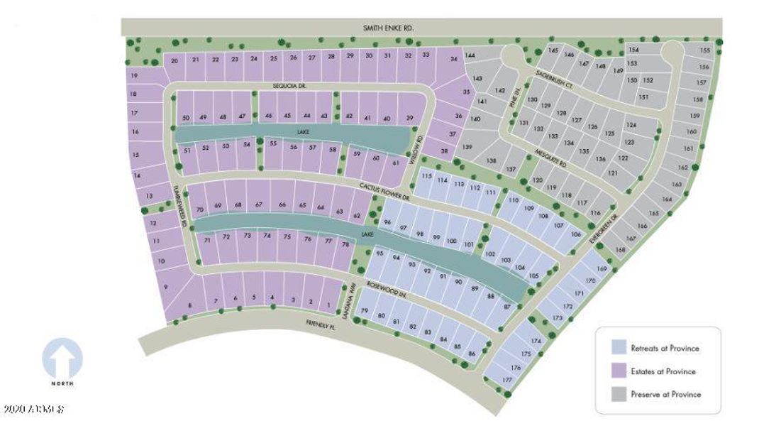 Preserve at Province map