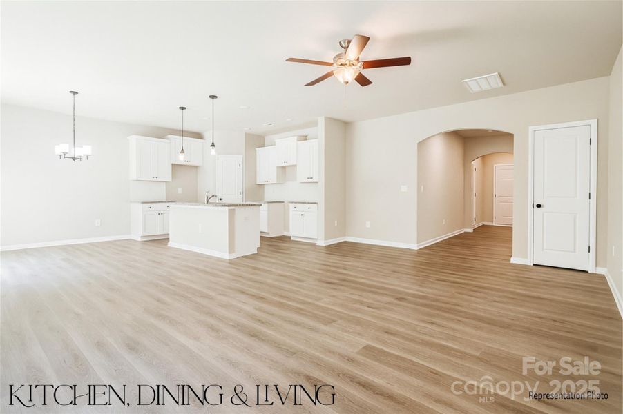 Spacious, unfurnished interior of a new home in , Charlotte (Image 20).