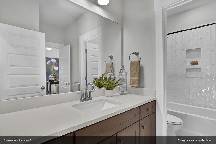 Furnished interior view inside a new home in Fieldstone, Lexington (Image 28).