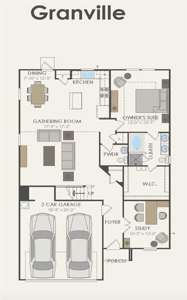 First floor plan