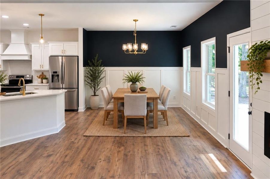 Furnished interior view inside a new home in , Villa Rica (Image 8).