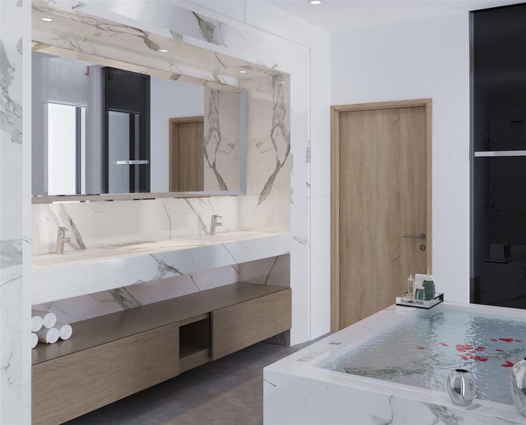 Furnished interior view inside a new home in , Southwest Ranches (Image 10). Furnished interior view inside a new home in , Southwest Ranches (Image 10).