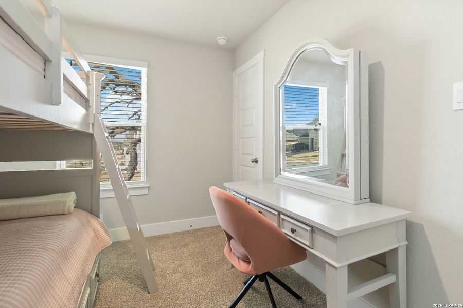 Furnished interior view inside a new home in Brookstone Creek, San Antonio (Image 33). Furnished interior view inside a new home in Brookstone Creek, San Antonio (Image 33).