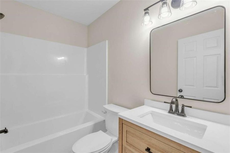 Furnished interior view inside a new home in , Temple (Image 8).