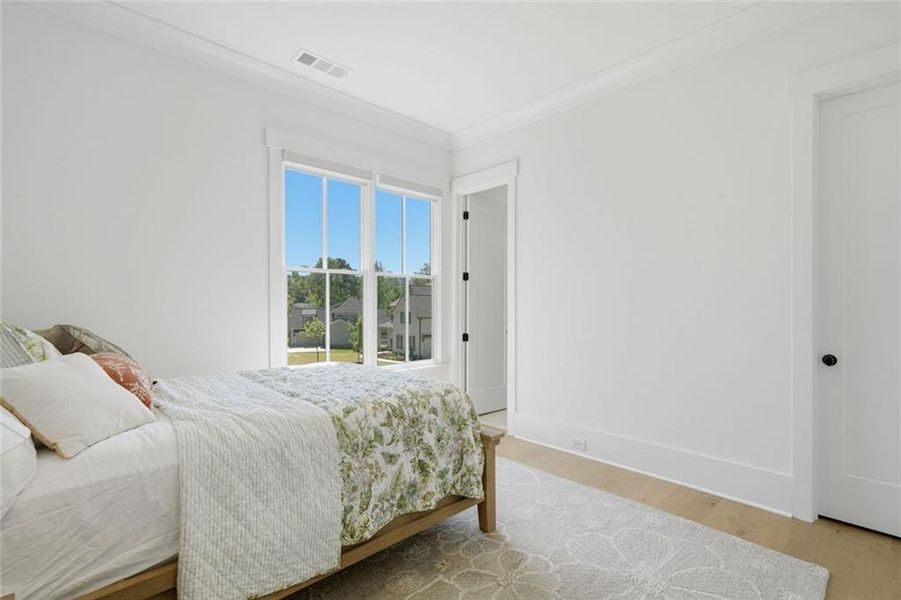 Furnished interior view inside a new home in Malone's Pond, Ball Ground (Image 45).